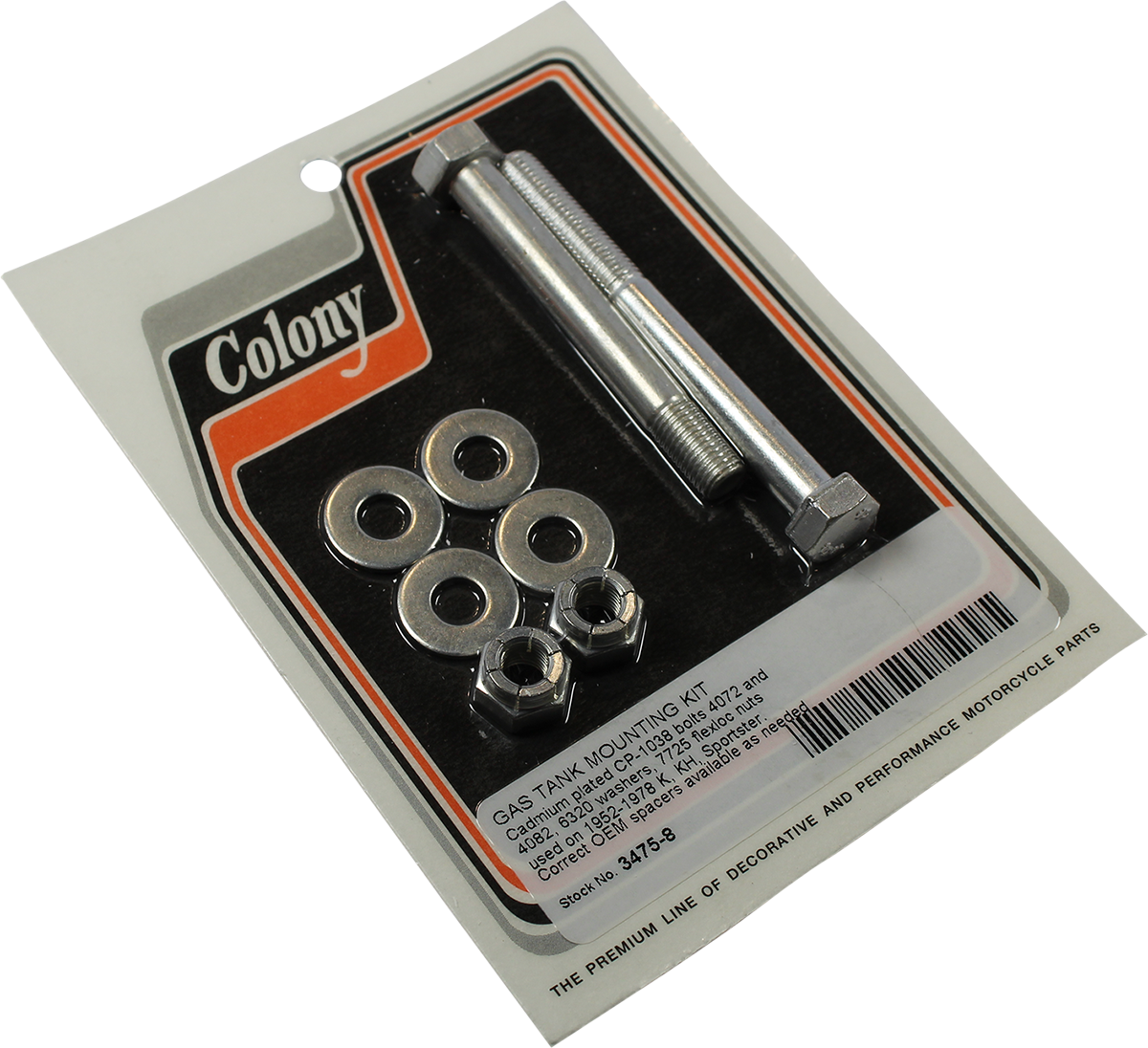 Gas Tank Bolt Nut Kit 1952 - 1978