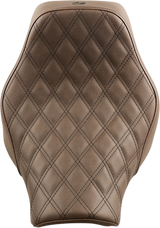 Renegade Solo Seat - Lattice Stitched - Brown - FL \'18-\'20 2018 - 2020