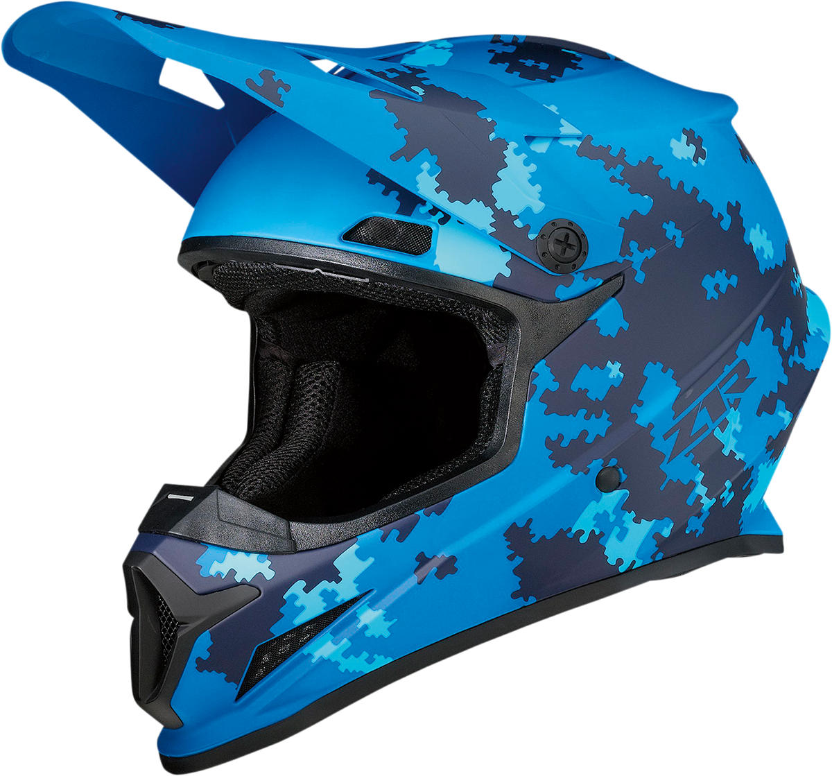 Rise Helmet - Digi Camo - Blue - XS