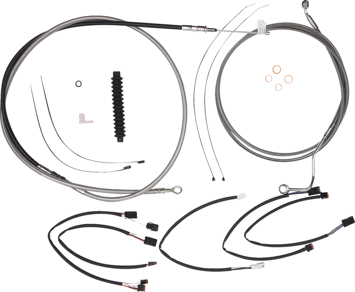 Control Cable Kit - XR - Stainless Steel/Chrome 2021 - 2022