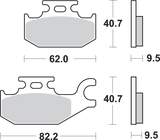 Off-Road Sintered Brake Pads 2000 - 2006