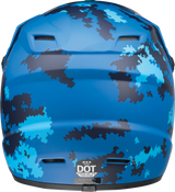 Youth Rise Helmet - Digi Camo - Blue - Medium