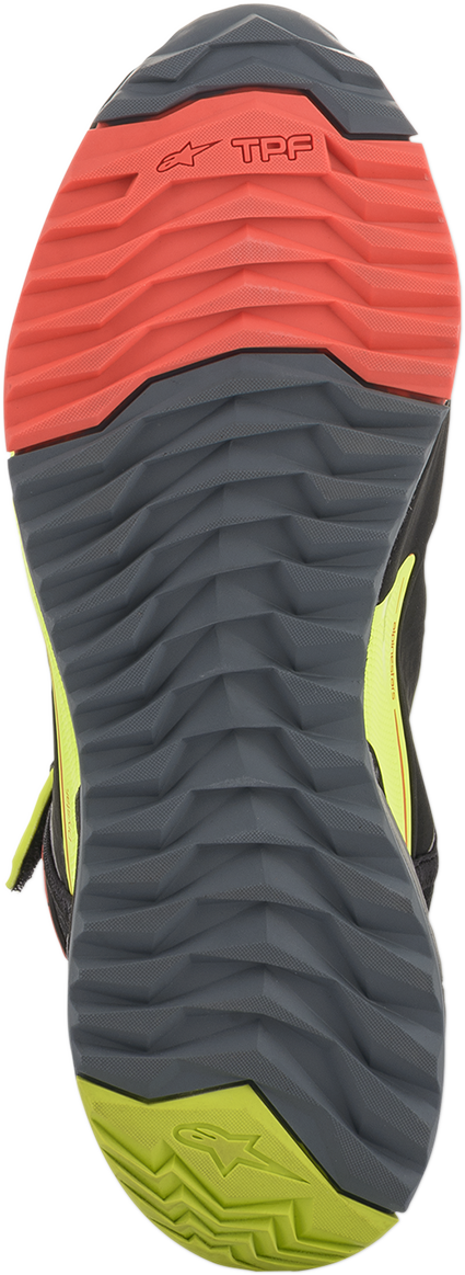 CR-X Drystar® Shoes - Black/Red/Yellow Fluorescent - US 8