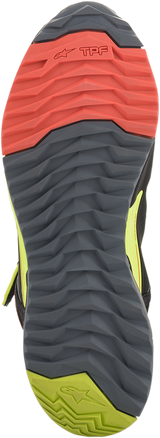 CR-X Drystar® Shoes - Black/Red/Yellow Fluorescent - US 9.5