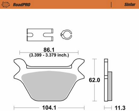 Brake Pads - Sintered Series 1986 - 1999