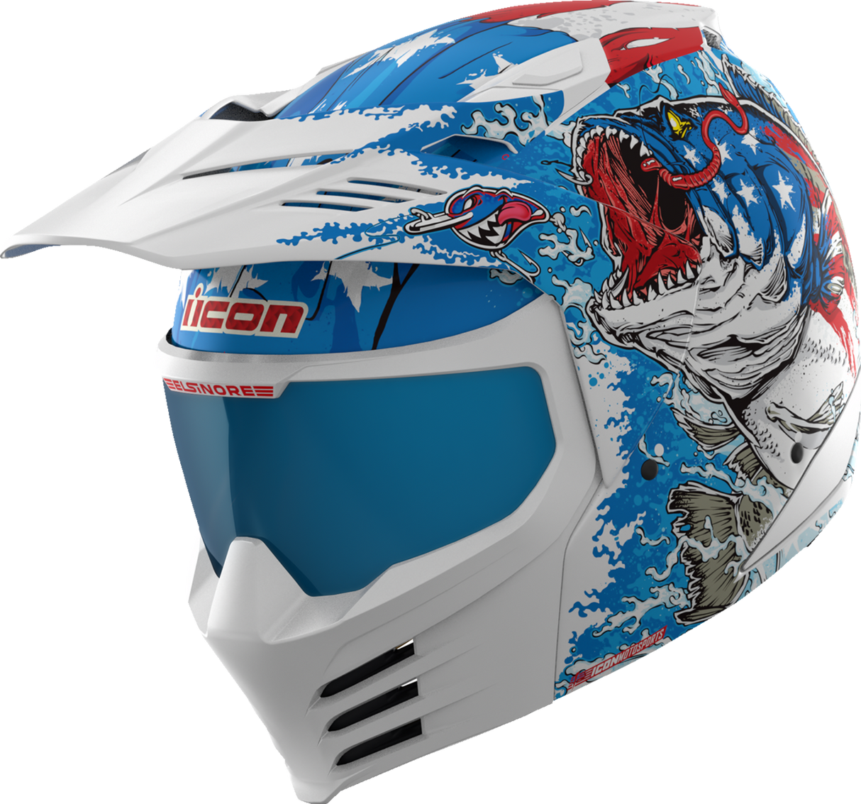 Elsinore™ Helmet - American Basstard - Blue - XS