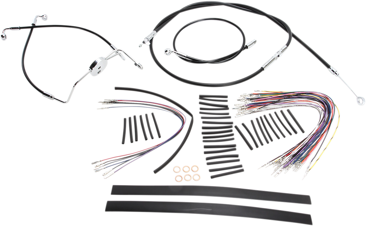 Control Cable Kit - XR - Black 2008 - 2013