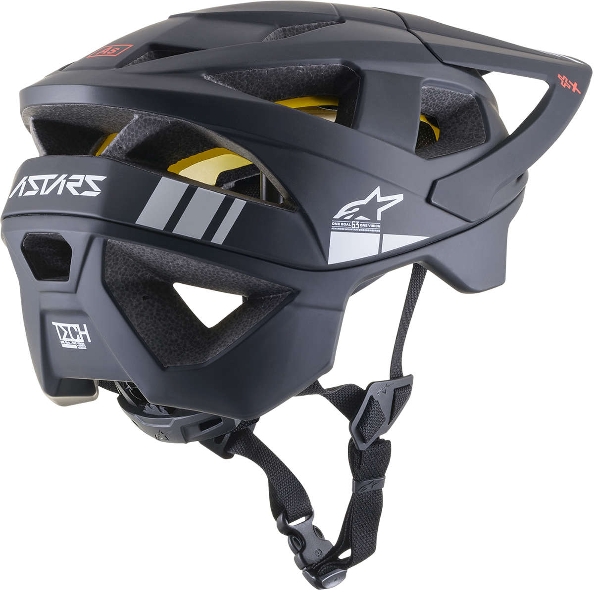 Vector Tech Helmet - Black/Light Gray Matte - MIPS® - Small