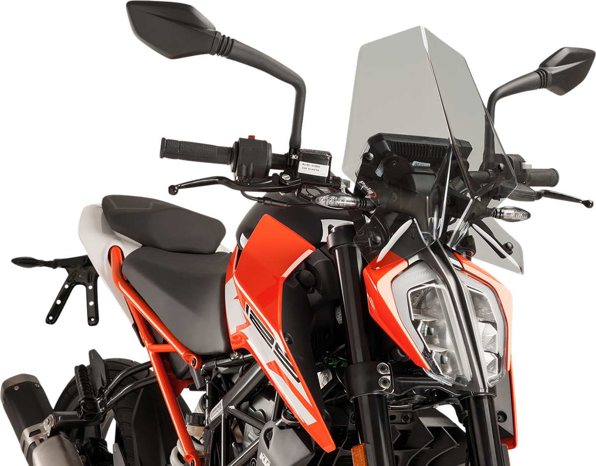 New Generation Windscreen - 16-1/4\" - Smoke - KTM 2017 - 2022