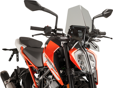 New Generation Windscreen - 16-1/4\" - Smoke - KTM 2017 - 2022