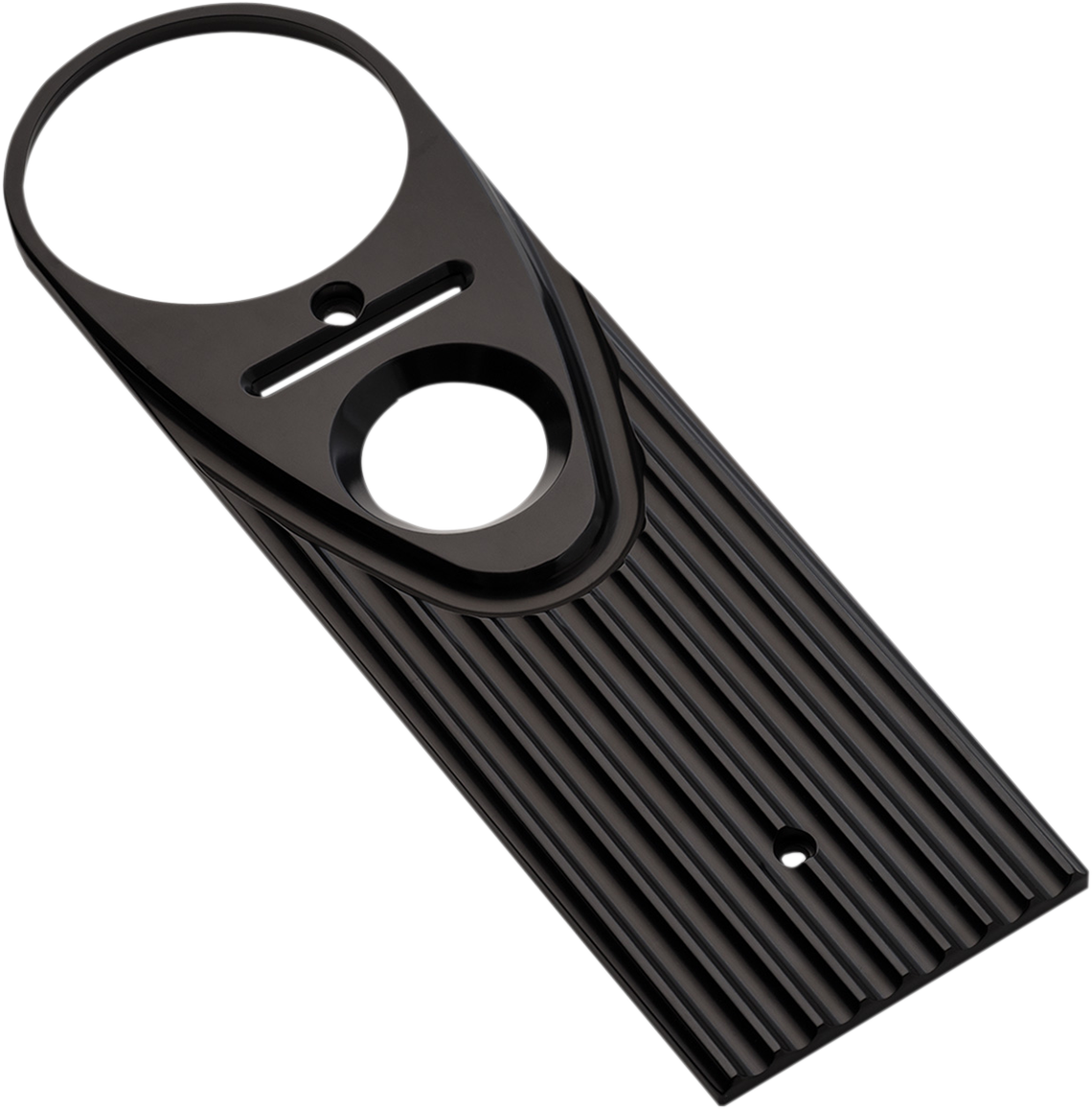 Full Length-Style King Dash Cover - Finned - Black Anodized 1994 - 2007