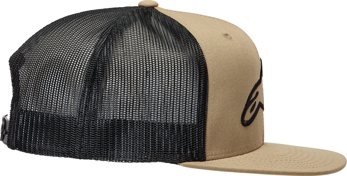 Corp Trucker Hat - Sand/Black - One Size