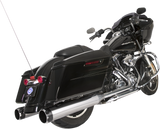 El Dorado Dual Exhaust System - Chrome - Black Thruster 2009 - 2016