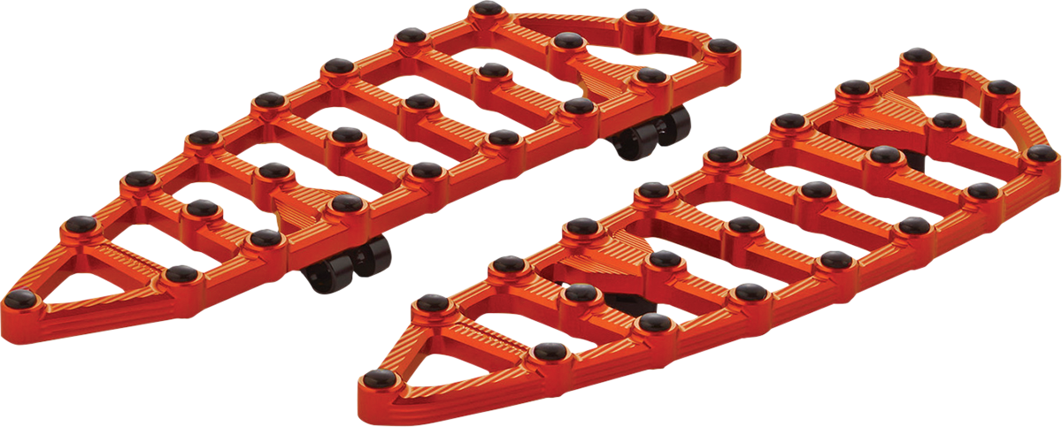 MX Driver Floorboards - Orange 1984 - 2020