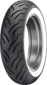 Tire - American Elite - Rear - 180/65B16 - Wide Whitewall - 81H