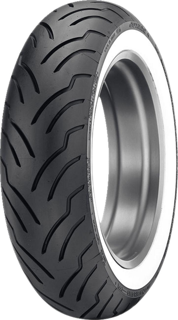 Tire - American Elite - Rear - MT90B16 - Wide Whitewall - 74H