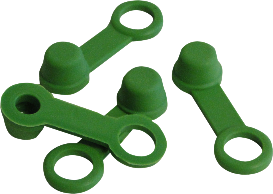 Bleeder Caps - Green - 4-Pack