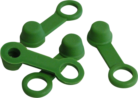 Bleeder Caps - Green - 4-Pack