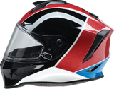 Youth Warrant 2.0 Helmet - Fresh Pow - Red/White/Blue - Small