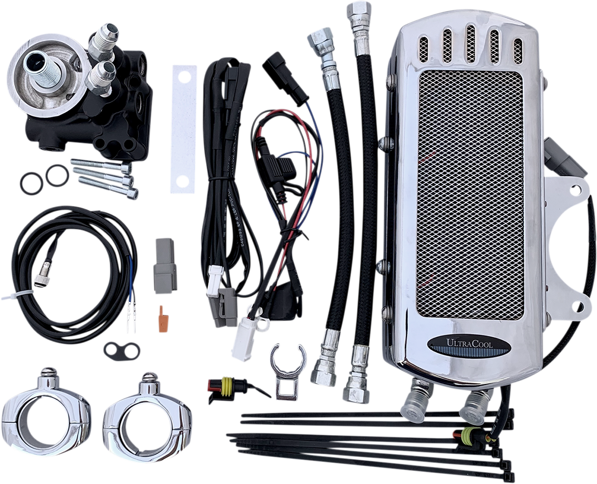 Oil Cooler Kit - Chrome - Indian 2014 - 2023