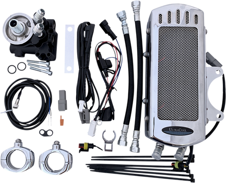 Oil Cooler Kit - Chrome - Indian 2014 - 2023