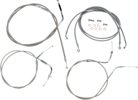 Cable Line Kit - 12\" - 14\" - VN2000 - Stainless Steel 2004 - 2010