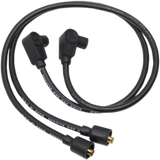 Universal Spark Plug Wire Kit - 90 degree - Black