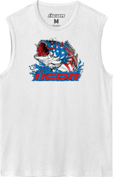 American Basstard™ Tank Top - White - Small