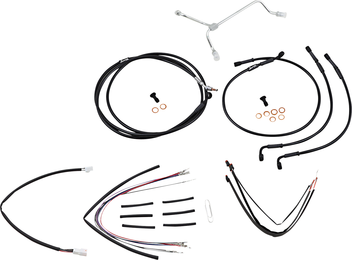 Control Kit - 14\" Ape Hanger Handlebars 2015 - 2016