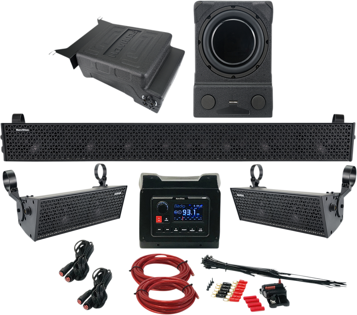 Audio Kit - Zone 6 - X3 2017 - 2020