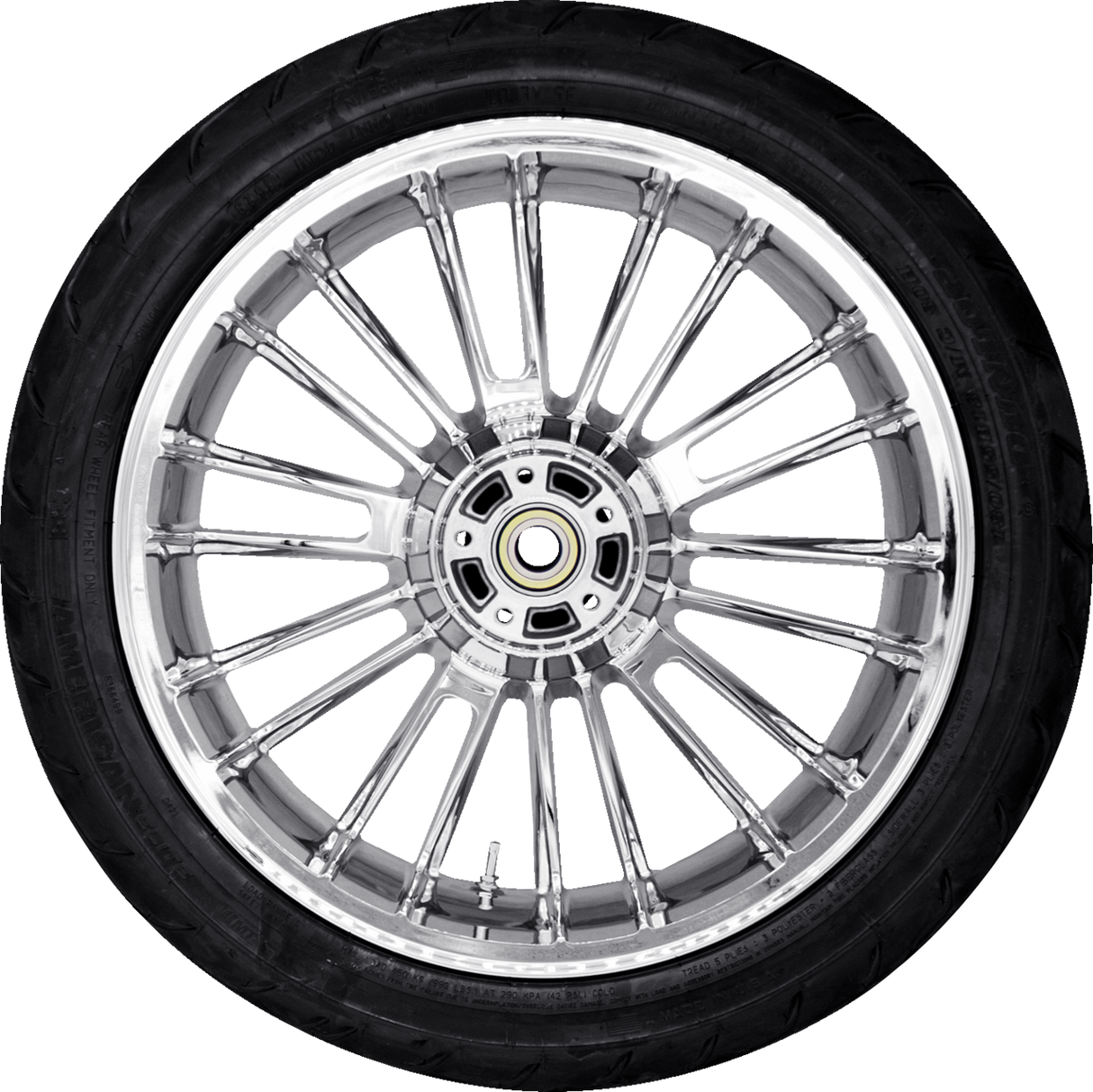 Atlantic Rear Wheel (18\"/Chrome)/Dunlop Tire (180/55B18) 2009 - 2023