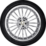 Atlantic Rear Wheel (18\"/Chrome)/Dunlop Tire (180/55B18) 2009 - 2023