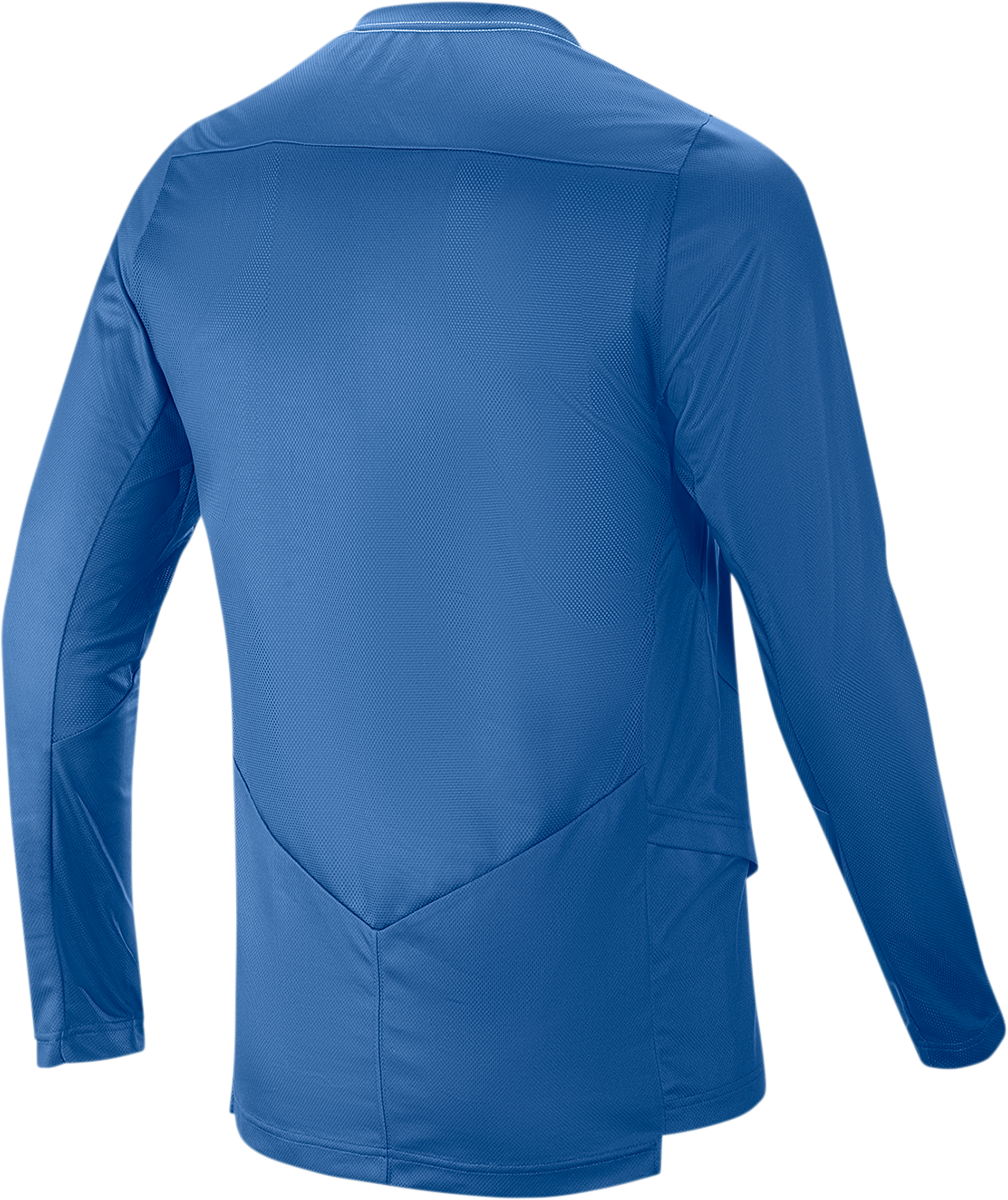 Drop 6.0 Jersey - Long-Sleeve - Blue - Small