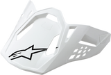 Supertech M8/M10 Visor - Gloss White