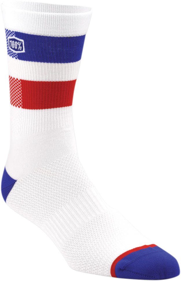 Flow Performance Socks - White - Large/XL