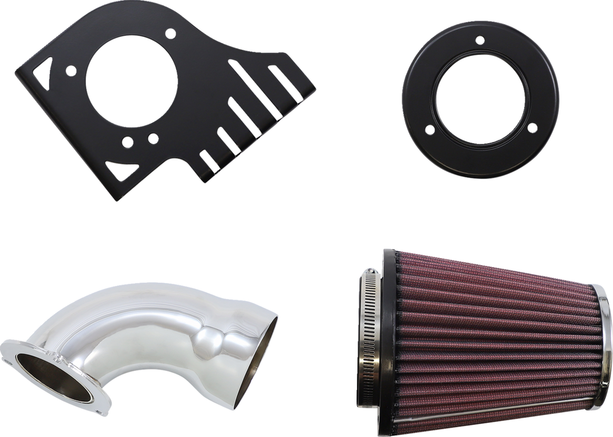 Cone Air Intake Kit - Chrome - Softail 2018 - 2023