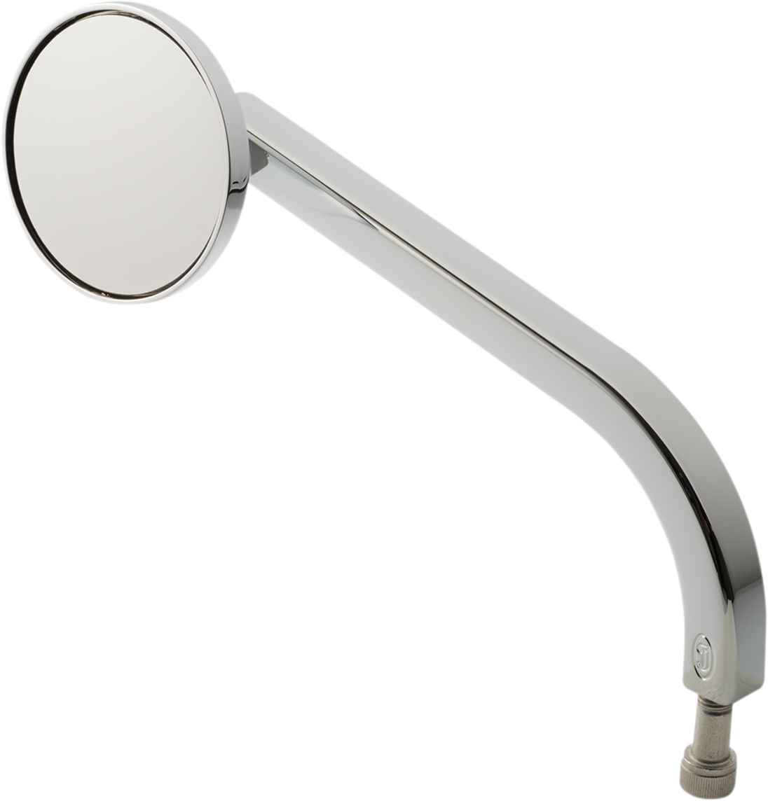 Mirror - No. 2 Standard - Side View - Round - Chrome - Left