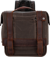 Throw-Over Saddlebag - Dark Oak