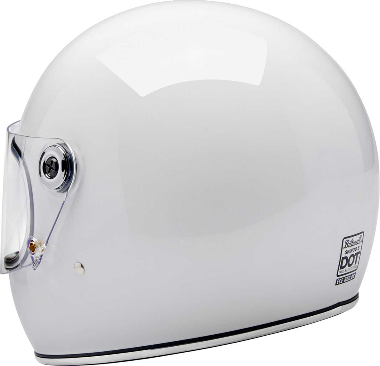 Gringo S Helmet - Gloss White - XS