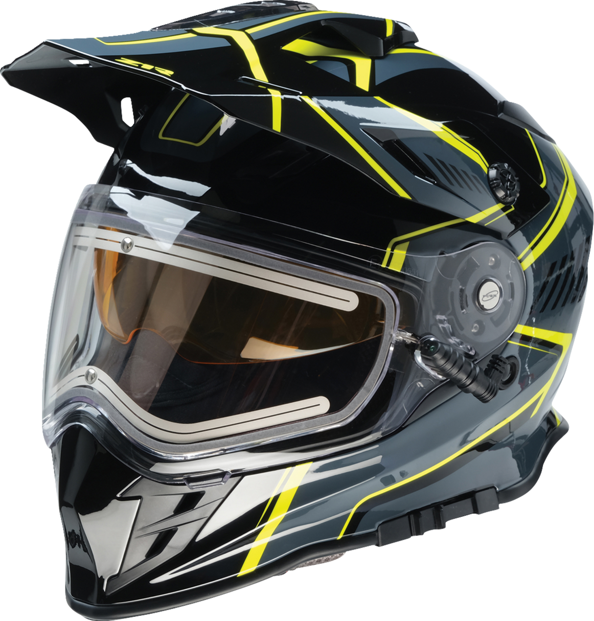 Range Helmet - Rotor - Black/Hi-Viz - XS