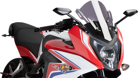 Race Windscreen - 14\" - Dark Smoke - CBR650F 2014 - 2018