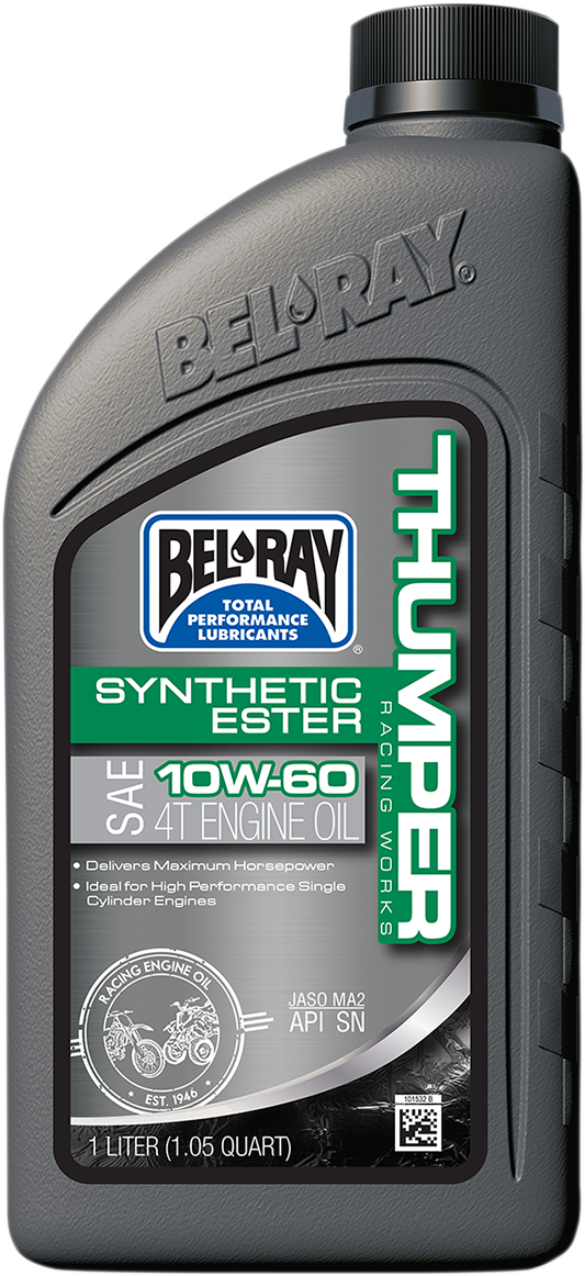 Thumper Synthetic Oil - 10W-60 - 1L