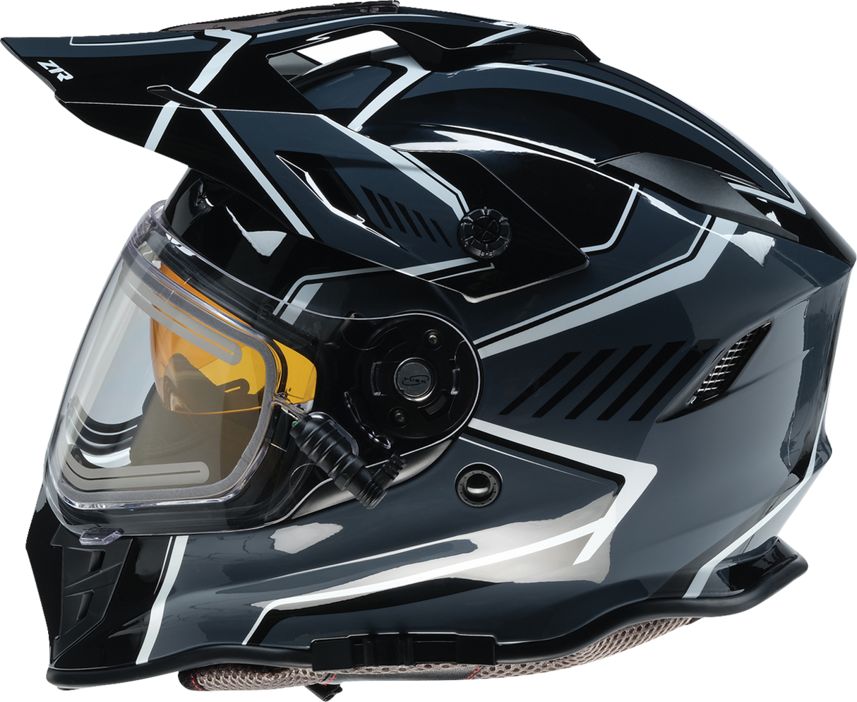 Range Helmet - Rotor - Gray/White - Small