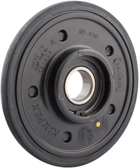 Idler Wheel with Bearing 6205-2RS - Without Insert - Black - Group 1 - 5.63\" OD x 1\" ID 1978 - 2007