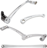 Deep Cut Foot Control Kit w/ Heel/Toe Shifter - Chrome 2000 - 2022