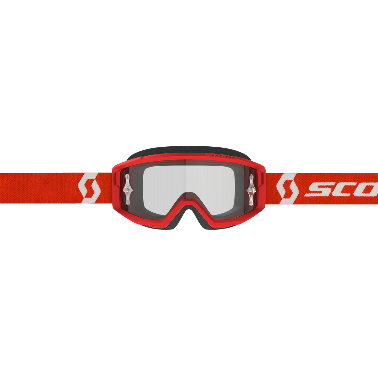 Primal Goggles - Red/White - Clear