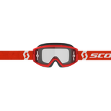 Primal Goggles - Red/White - Clear