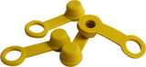 Bleeder Caps - Yellow - 4-Pack