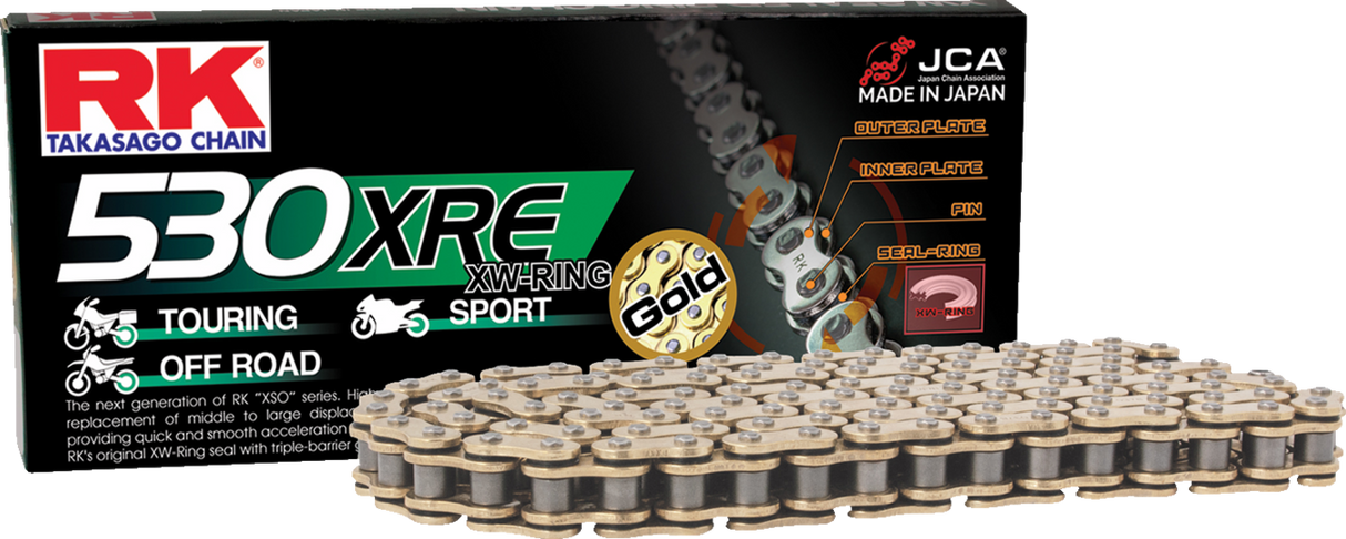 530 XRE - Drive Chain - 150 Links - Gold