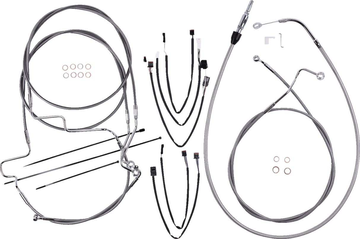 Control Cable Kit - XR - Stainless Steel/Chrome 2021 - 2022